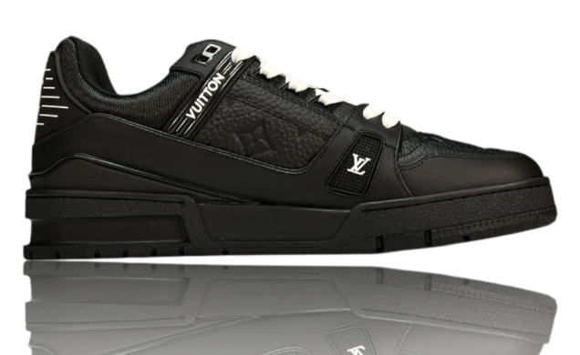 Louis Vuitton Trainer ‘Embossed Monogram’ – Black