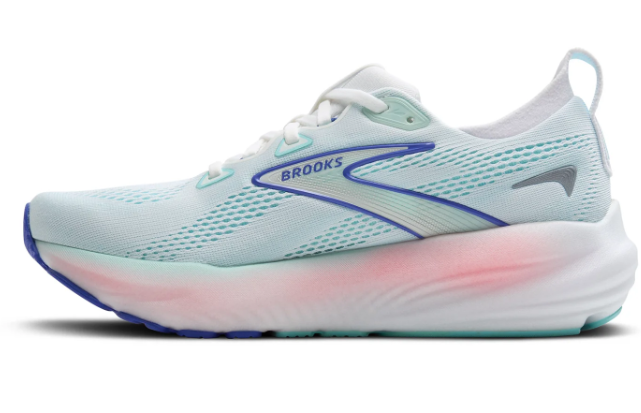 Brooks Glycerin 22 Women's Running Shoes – White / Limpet Shell / Amparo Blue