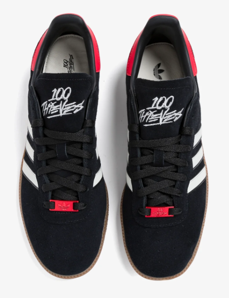 adidas x 100 Thieves ‘Palos Hills’ Sneaker ‘Core Black’ (JI4307)