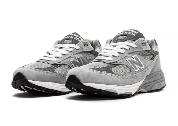 New Balance 993 Men's Made in USA Running Shoes – Black / Grey