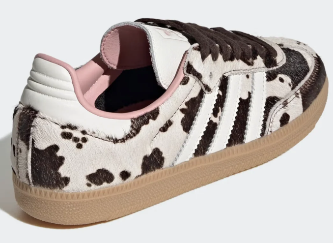 adidas Women’s Samba OG ‘Cow Print Aurora Coffee’ Sneaker