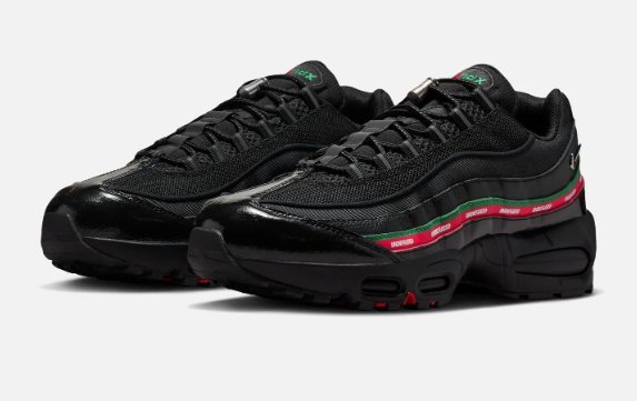 UNDEFEATED x Nike Air Max 95 SP 'Black Metallic Silver'