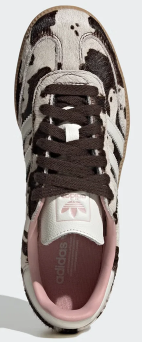 adidas Women’s Samba OG ‘Cow Print Aurora Coffee’ Sneaker