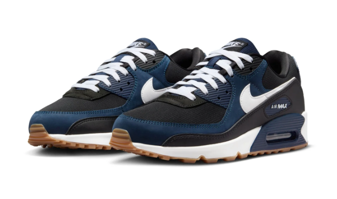 Nike Air Max 90 | Men's | Midnight Navy / Black / White