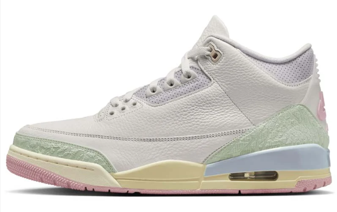 Air Jordan 3 Retro OG 'Spring Is In The Air' - Sail/Jade Aura