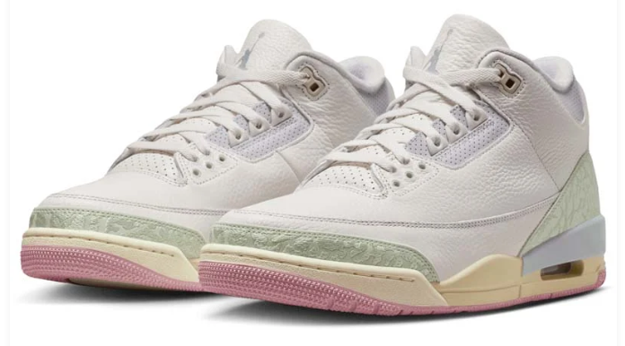 Air Jordan 3 Retro OG 'Spring Is In The Air' - Sail/Jade Aura