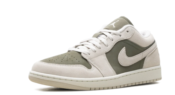 Air Jordan 1 Low SE - Men's | Medium Olive/Sail