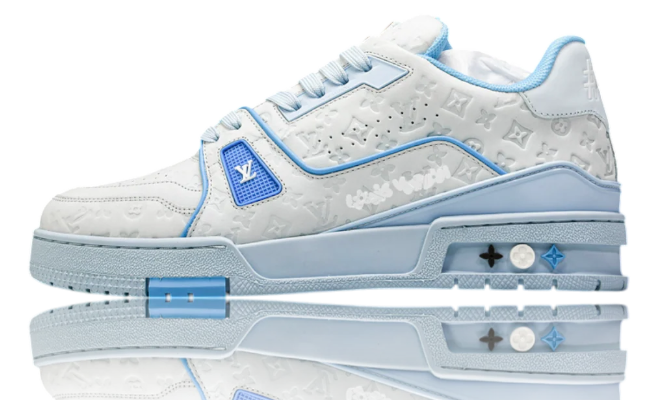 Louis Vuitton x Tyler, The Creator LV Trainer Low ‘Blue’