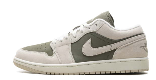 Air Jordan 1 Low SE - Men's | Medium Olive/Sail