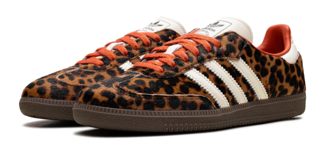 Adidas Samba OG Women's – Leopard Pack (Cream/Orange) JI2734