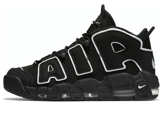 Nike Air More Uptempo 'Black White' 414962-001