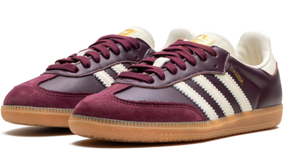 Adidas Samba OG WMNS 'Maroon Cream White' ID4779