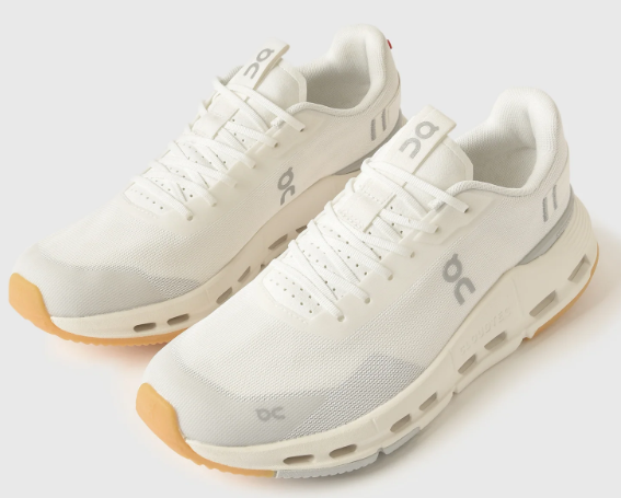 On Women's Cloudnova Form 2 Sneaker – White/Ivory