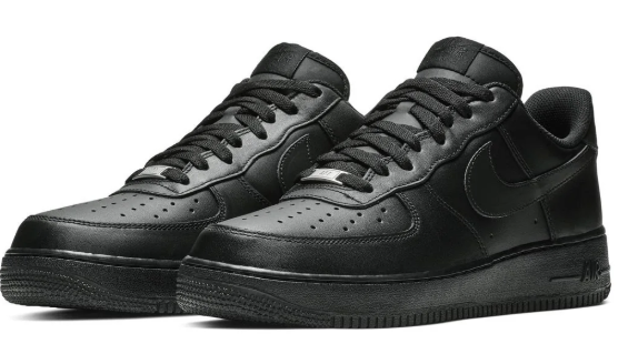 Nike Air Force 1 '07 – Triple Black Men's Shoes (CW2288-001)