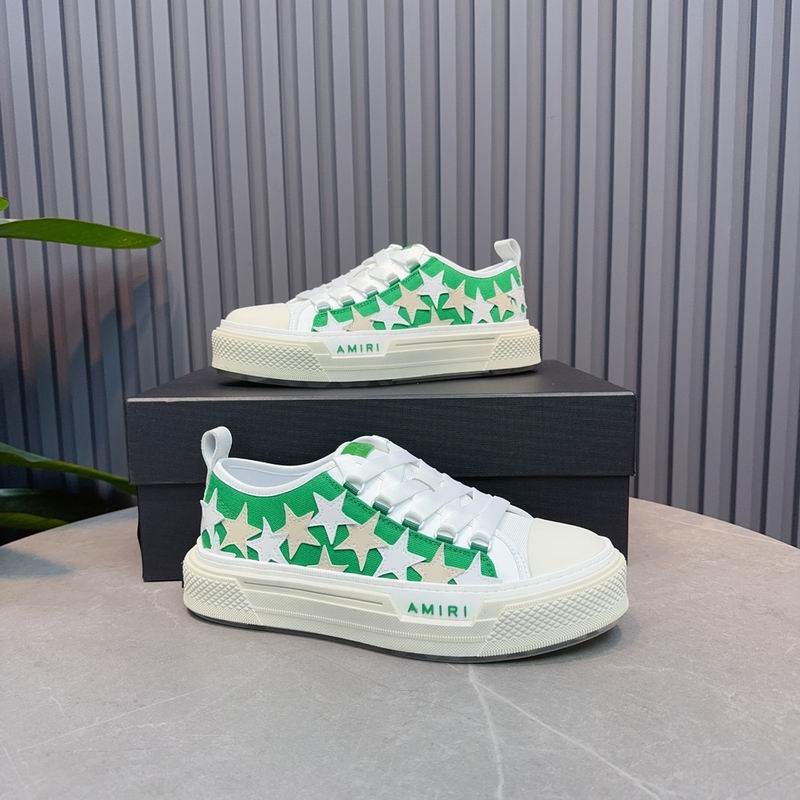Amiri Stars Court Low | Star Motif Leather Sneaker | Luxury Streetwear
