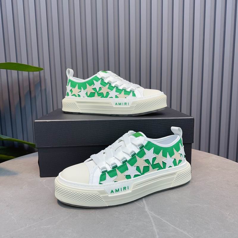Amiri Stars Court Low | Star Motif Leather Sneaker | Luxury Streetwear