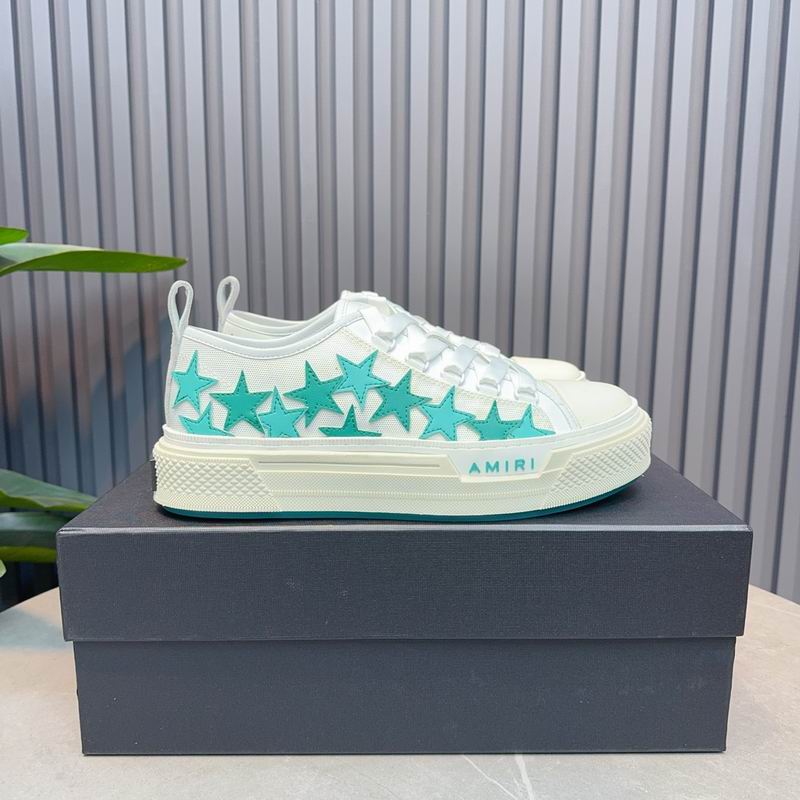 Amiri Stars Court Low | Star Motif Leather Sneaker | Luxury Streetwear