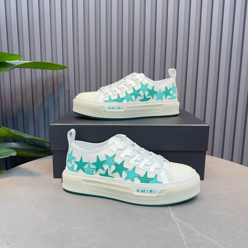 Amiri Stars Court Low | Star Motif Leather Sneaker | Luxury Streetwear