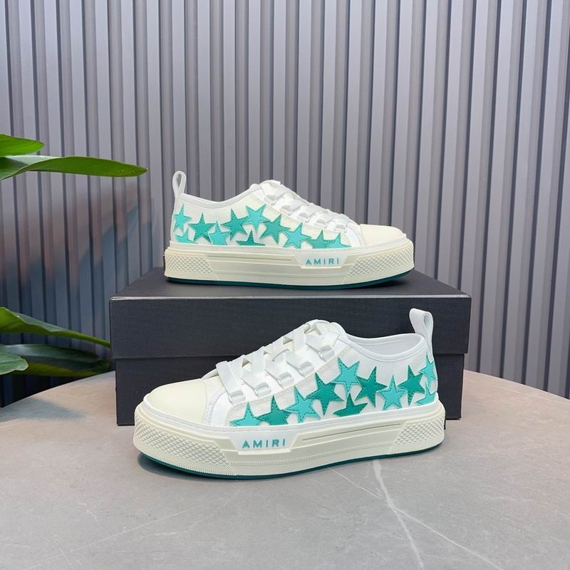Amiri Stars Court Low | Star Motif Leather Sneaker | Luxury Streetwear