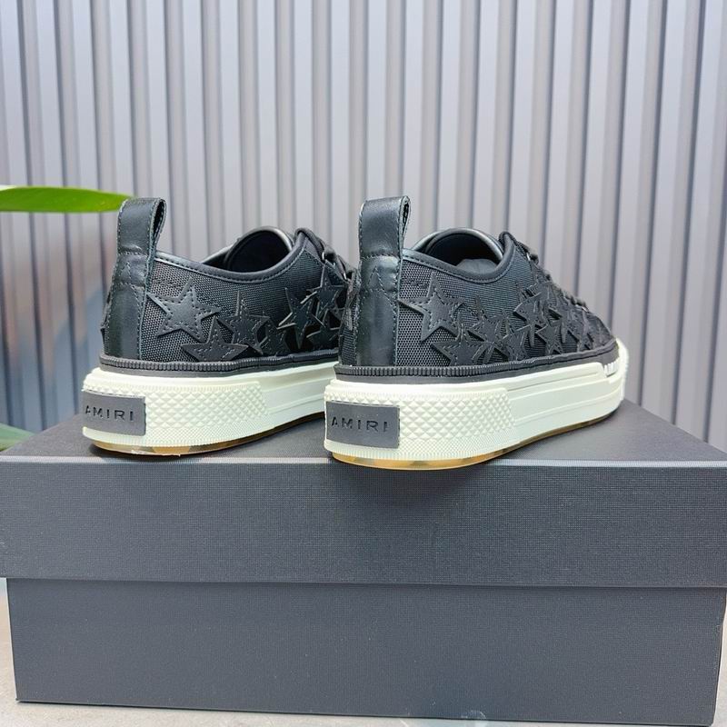 Amiri Stars Court Low | Full-Grain Leather Low-Top | Graphic Star Sneaker