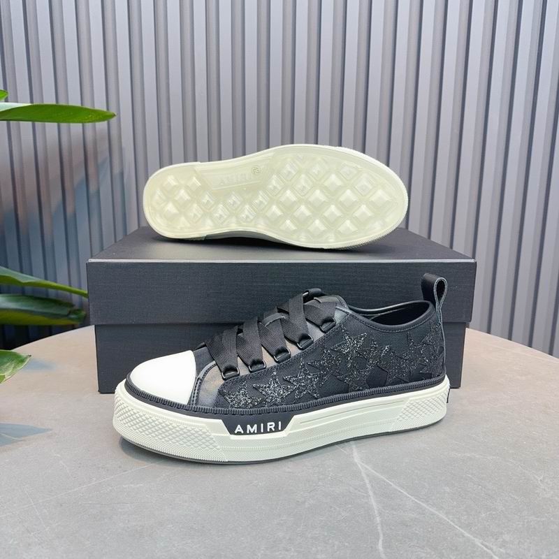 Amiri Stars Court Low | Cowhide Leather Sneaker | Rock-Influenced Luxury
