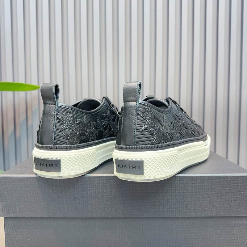 Amiri Stars Court Low | Cowhide Leather Sneaker | Rock-Influenced Luxury