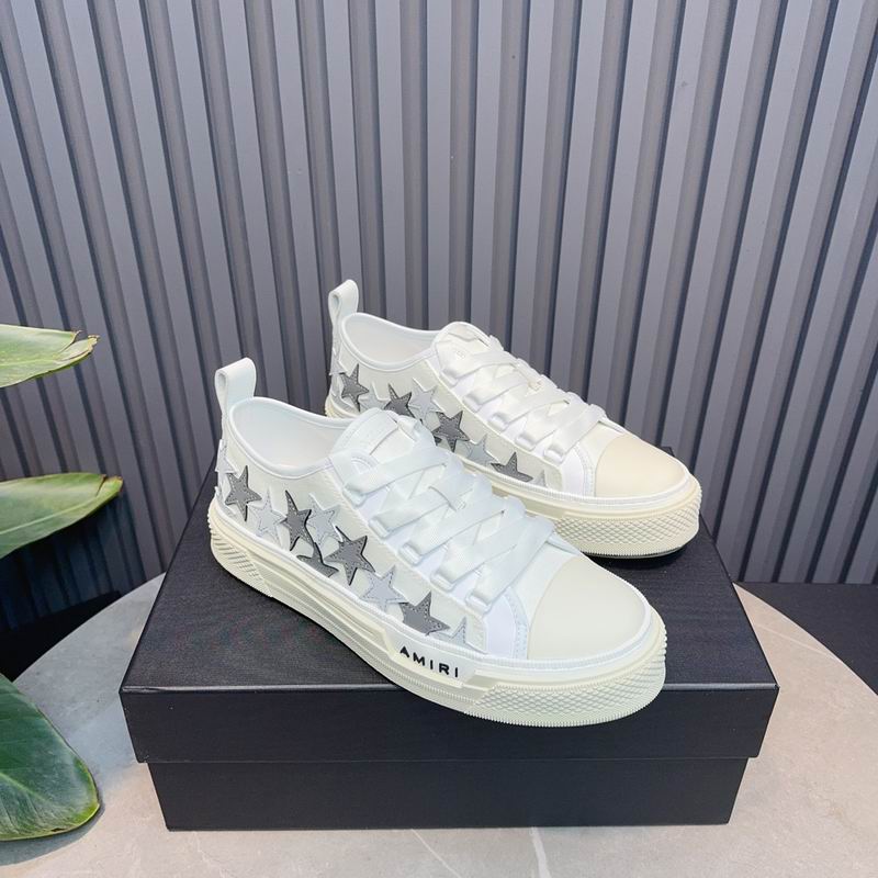 Amiri Stars Court Low Sneaker | Full-Grain Leather | EU 35–46