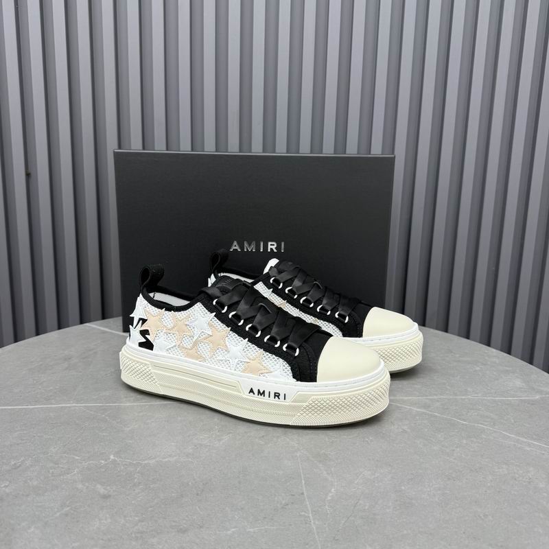 Amiri Stars Court Low Sneakers MNS0620 – Men's Luxury Leather Street Sneakers
