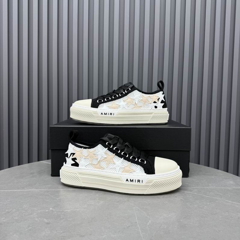 Amiri Stars Court Low Sneakers MNS0620 – Men's Luxury Leather Street Sneakers