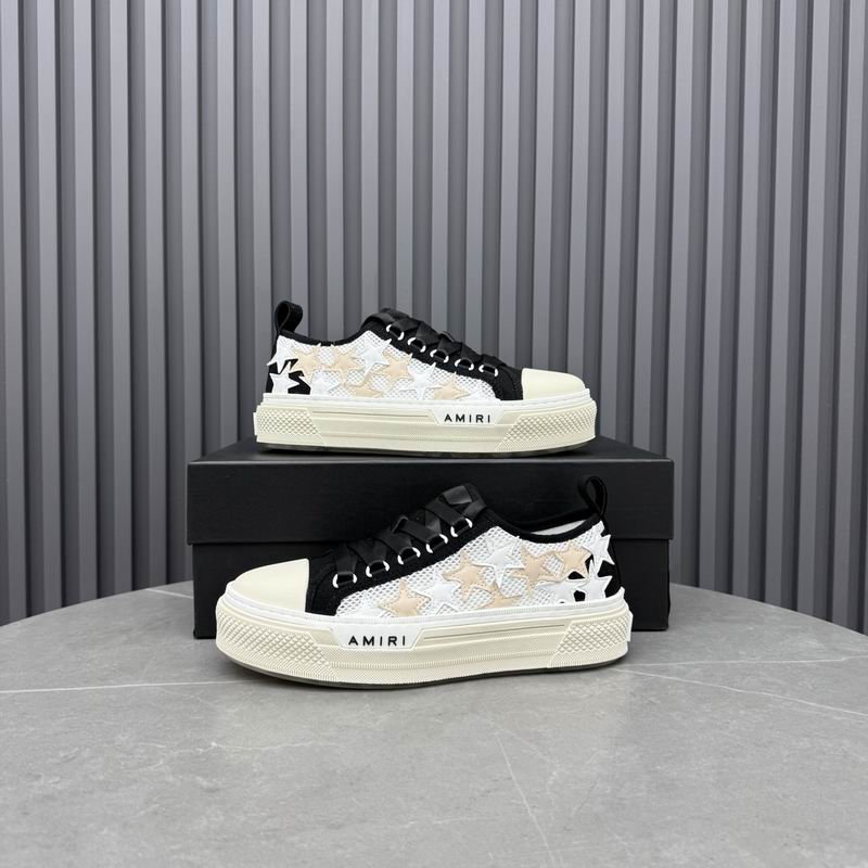 Amiri Stars Court Low Sneakers MNS0620 – Men's Luxury Leather Street Sneakers