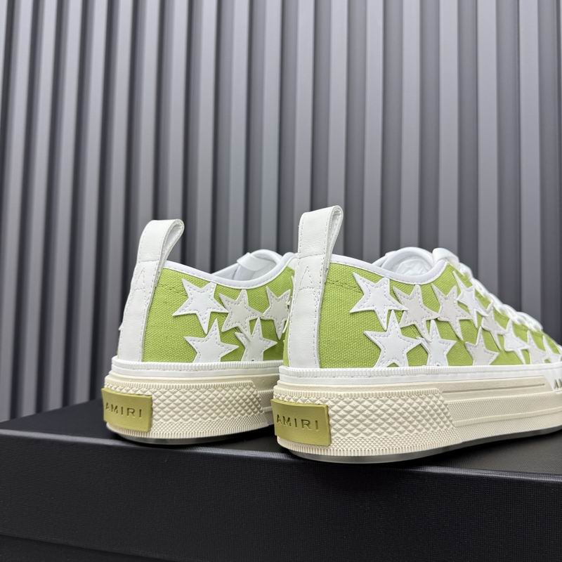 Amiri Stars Court Low Sneakers MNS0621 – Men's Luxury Perforated Leather Kicks