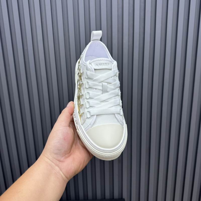 Amiri Stars Court Low – Premium Men's Leather Sneakers, Full Size Run