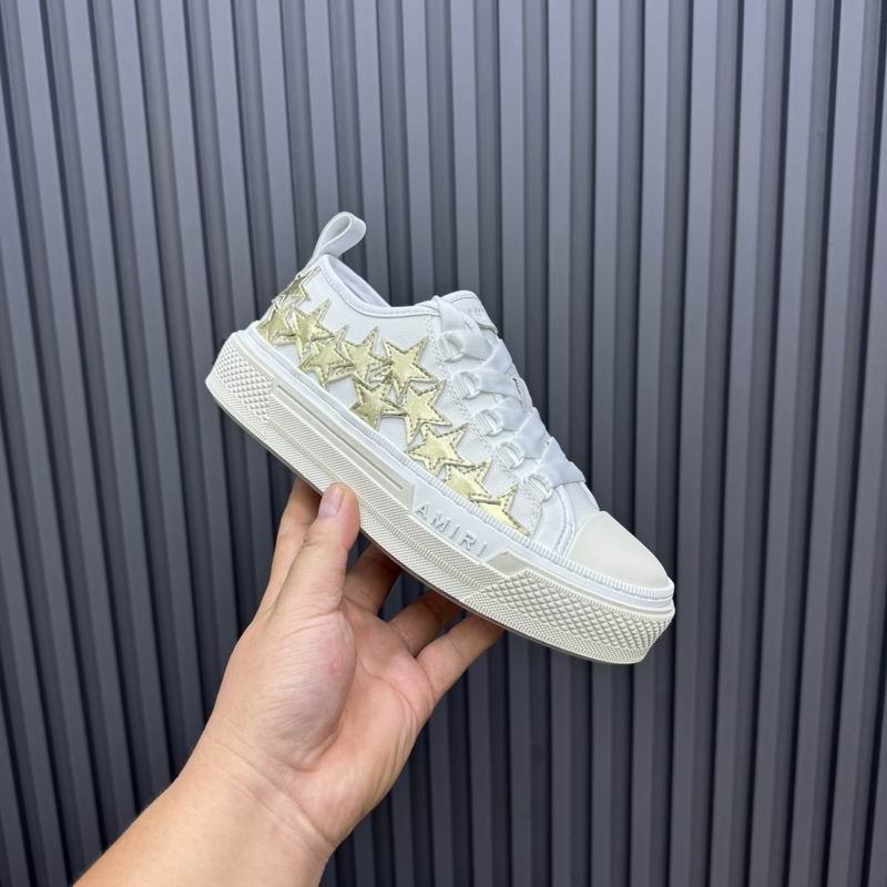 Amiri Stars Court Low – Premium Men's Leather Sneakers, Full Size Run