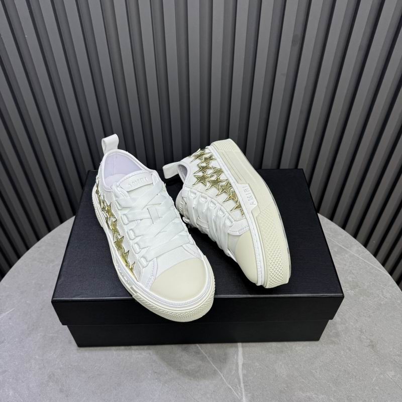 Amiri Stars Court Low – Premium Men's Leather Sneakers, Full Size Run