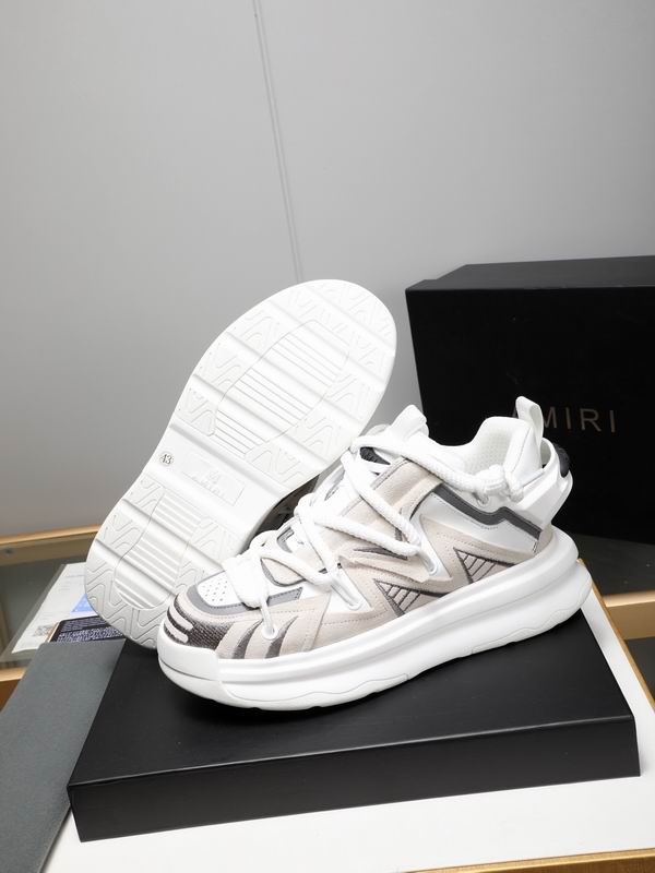 AMIRI Stars Court Low Sneakers — Luxury Leather Low-Top