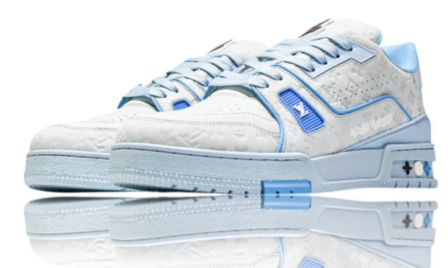 Louis Vuitton x Tyler, The Creator LV Trainer Low ‘Blue’