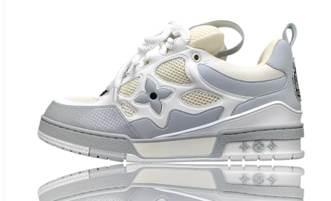 DC Pure Men’s Skate Sneaker – Grey Leather (DC01782027-GYLGWH)