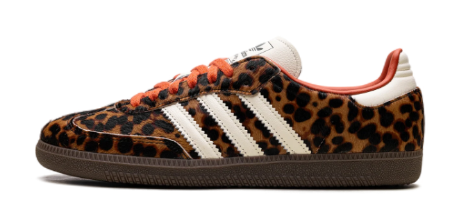 Adidas Samba OG Women's – Leopard Pack (Cream/Orange) JI2734