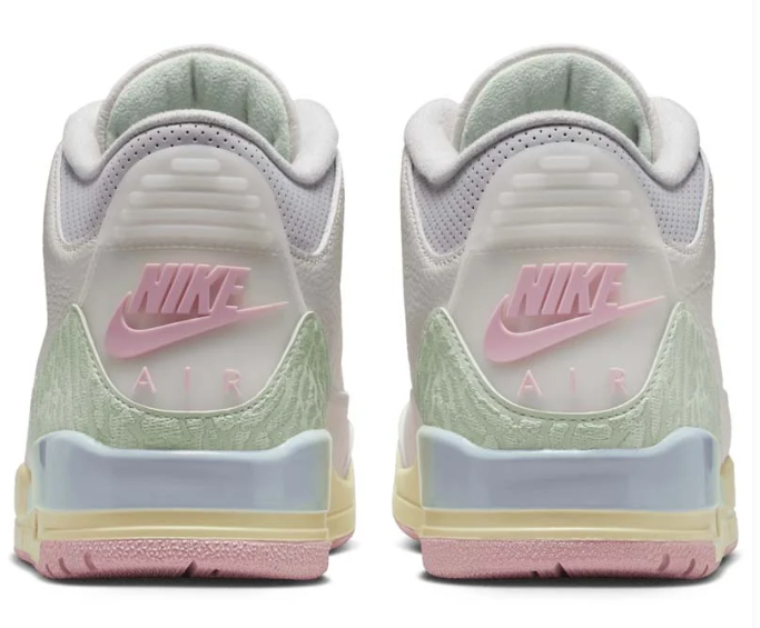 Air Jordan 3 Retro OG 'Spring Is In The Air' - Sail/Jade Aura