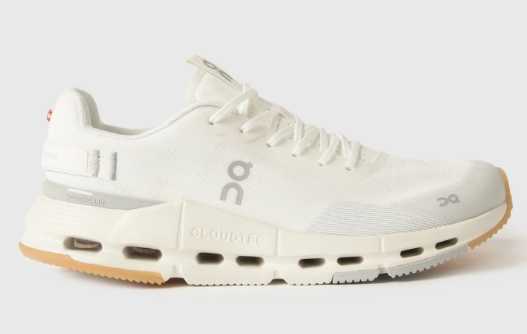 On Women's Cloudnova Form 2 Sneaker – White/Ivory