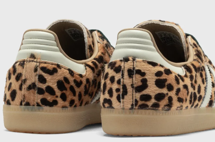 adidas Women’s Samba OG ‘Leopard Magic Beige’ Sneaker (AAKI6674)