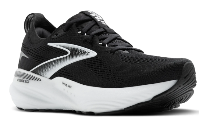 Brooks Glycerin GTS 22 Women's Running Shoes – Black / Grey / White
